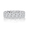 Women's Geometric Zircon Ring 925 Sterling Silver Electroplated Light Luxury Style
