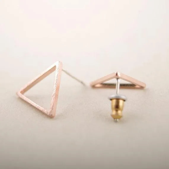 Womens Geometry Electroplating Alloy Earrings Nhcu152931