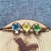 Women's Glass Glazed Dried Flower Woven Bracelet