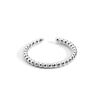 Women's Gold Plated Open Ring Adjustable Beads Geometric Style Electroplated