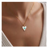 Women's Gold Tone Copper Round Rose Pendant Necklace Elegant Light Luxury Geometric Floral Clavicle Chain With Electroplated Finish