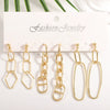 Women's Gold Tone Ginkgo Leaf Tassel Earrings Geometric Floral Statement Jewelry With Stainless Steel Posts And Electroplated Finish