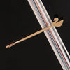 Women's Gold Tone Metal Word Clip Hairpin With Simple Floral Design And Electroplated Finish Hair Accessory