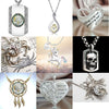 Women's Goldplated Alloy Necklace With Colorful Gem Geometric Pendant Wholesale Jewelry