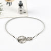 Women's Goldtone Metal Waist Chain Belt With Ring Accents Elastic Fit Buckle Fastening And Statement Body Chain Design