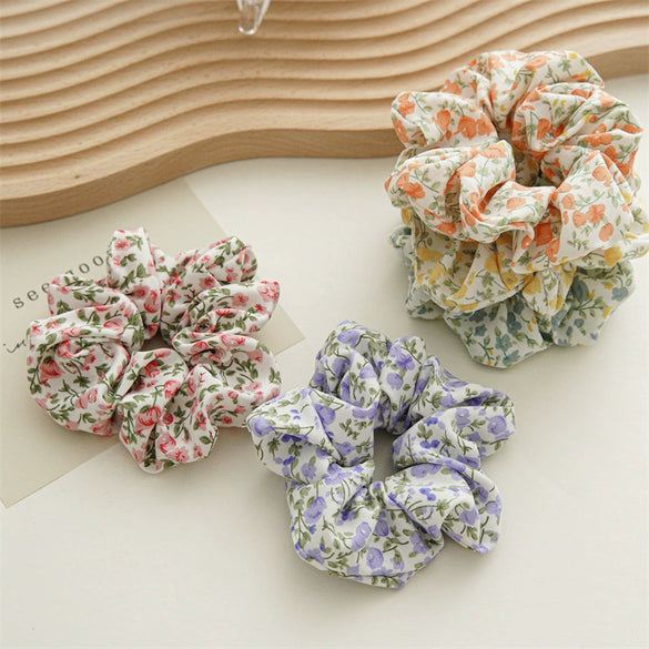 Women's Hair Accessories Chiffon Handmade Bowel Hair Ring