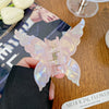 Women's Hair Accessories Handmade Pvc Butterfly Hair Grab Clip