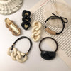 Women's Hair Accessories Plastic Resin Handmade Hair Clips Hair Ties Hairpins Hair Rings