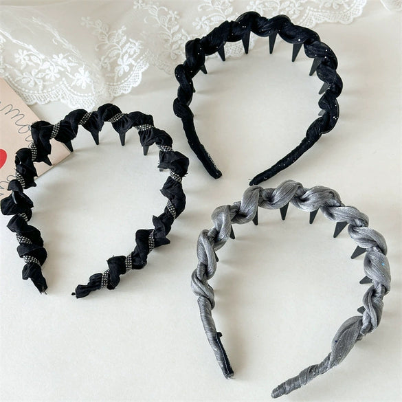 Women's Hairband Mixed Materials Handmade Elegant Light Luxury Style