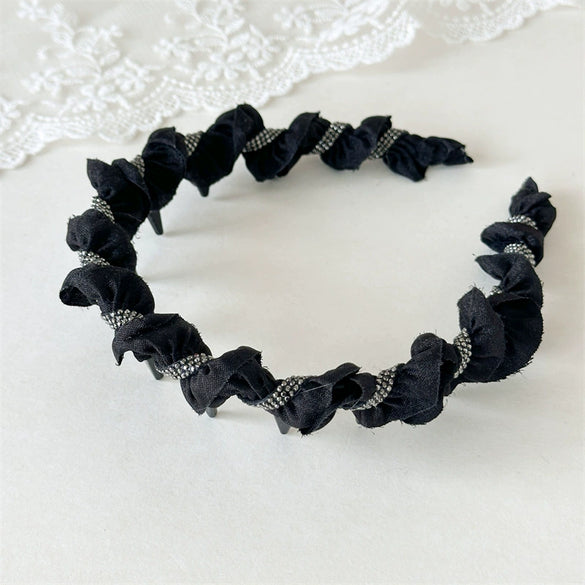 Women's Hairband Mixed Materials Handmade Elegant Light Luxury Style