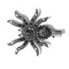 Women's Halloween Spider Hair Clip Alloy Rhinestone Side Barrette Creative Animal Hair Accessory