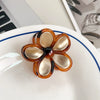 Women's Handmade Abs Hair Clip With Sweet Style And Egg Flower Design