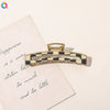Women's Handmade Acetate Alloy Shark Hair Clip Large Grip Claw Hairpin Hair Accessory