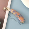Women's Handmade Acetate Banana Hair Clip For Ponytail Styling Elegant Backofhead Hair Accessory