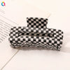 Women's Handmade Acetate Hair Claw Clip Simple Geometric Hairpin For Secure Back Hair Styling