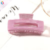 Women's Handmade Acetate Hair Claw Clip Simple Geometric Hairpin For Secure Back Hair Styling