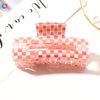 Women's Handmade Acetate Hair Claw Clip Simple Geometric Hairpin For Secure Back Hair Styling