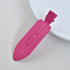 Women's Handmade Acetate Hair Side Clip With Frosted Finish Seamless Bangs Edge Barrette And Simple Letter Design