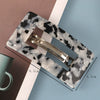 Women's Handmade Acetate Rectangular Hair Clips Minimalist Geometric Spring Ponytail Barrettes