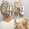 Women's Handmade Acetic Acid Cute Pet Animal Dog Hair Clip Hair Accessories