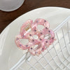Women's Handmade Acetic Acid Fivepetal Flower Hair Accessories Grab Clip