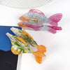 Women's Handmade Acetic Acid Goldfish Hair Shark Clip Hair Accessories