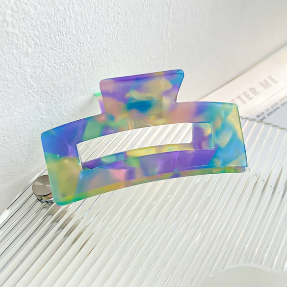 Women's Handmade Acetic Acid Hair Grip Shark Clip Fashion Style