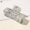 Women's Handmade Acetic Acid Plate Shark Clip Hair Jewelry