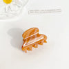 Women's Handmade Acetic Acid Ponytail Hair Clip With Handpainted Style