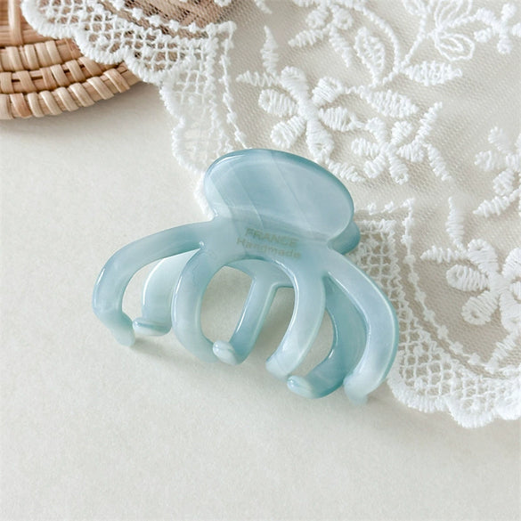 Women's Handmade Acetic Acid Pumpkin Grab Clip Hair Accessories Fashion Ol Style