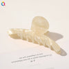 Women's Handmade Acetic Acid Semicircle Hair Grabber