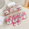 Women's Handmade Acrylic Flower Dopamine Hollow Square Hair Clip Jewelry