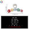 Women's Handmade Acrylic Flower Hair Claw Clip Elegant Sweet Shark Clip Hair Accessory