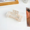 Women's Handmade Acrylic Hair Grab Clip Geometric Style