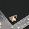 Women's Handmade Antique Style Natural Pearl Earrings With Real Gold Electroplating And Geometric Pattern
