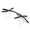 Women's Handmade Artificial Pearl Crystal Bow Stud Earrings
