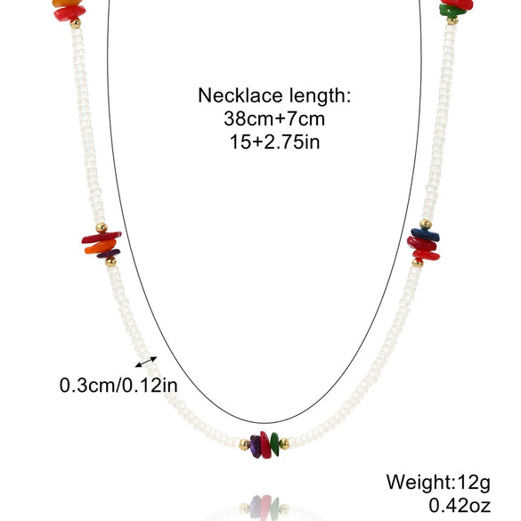 Women's Handmade Beaded Necklace With Artificial Crystal And Alloy Geometric Insects Star Pattern Electroplated
