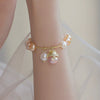 Women's Handmade Cartoon Animals Zodiac Freshwater Pearl Bracelet Plated 14K Gold