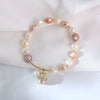 Women's Handmade Cartoon Animals Zodiac Freshwater Pearl Bracelet Plated 14K Gold