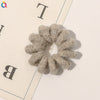 Women's Handmade Cloth Coil Hair Tie Simple Elastic Hair Rope For Everyday Hairstyles