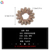 Women's Handmade Cloth Coil Hair Tie Simple Elastic Hair Rope For Everyday Hairstyles