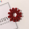 Women's Handmade Cloth Coil Hair Tie Simple Elastic Hair Rope For Everyday Hairstyles