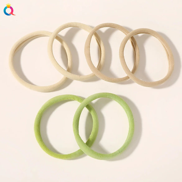 Women's Handmade Cloth Hair Ring And Hair Rope Hair Accessories