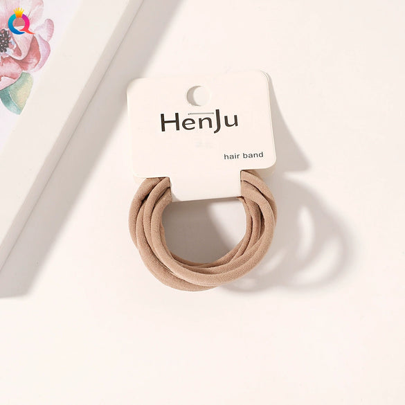 Women's Handmade Cloth Hair Ring And Hair Rope Hair Accessories