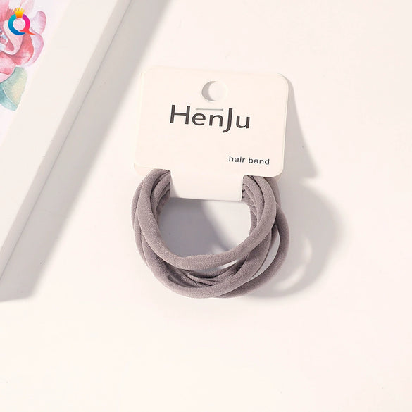 Women's Handmade Cloth Hair Ring And Hair Rope Hair Accessories