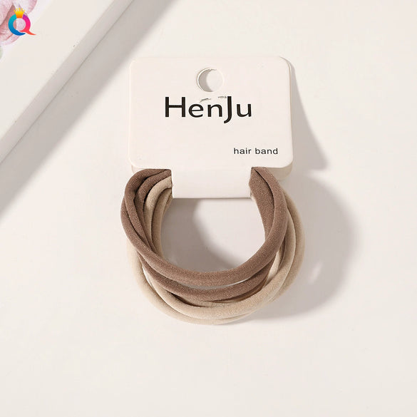 Women's Handmade Cloth Hair Ring And Hair Rope Hair Accessories