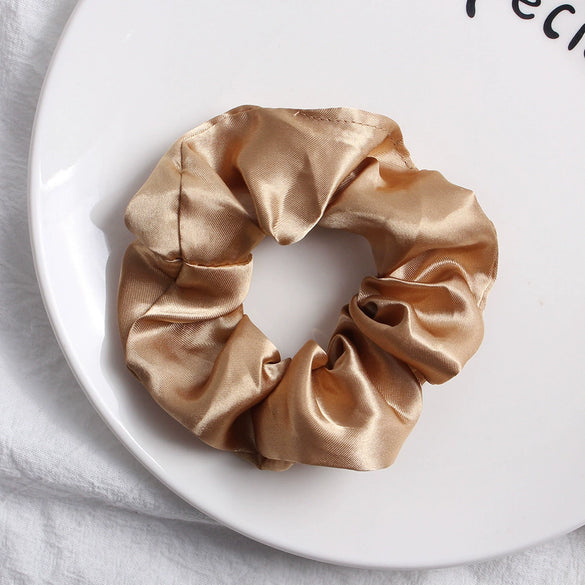 Women's Handmade Cloth Large Intestine Shape Hair Ring