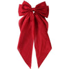 Women's Handmade Cloth Ribbon Bow Spring Clip Hair Accessories