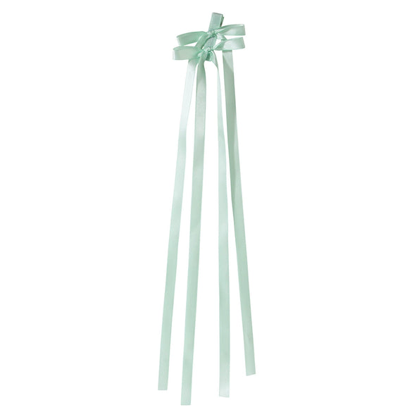 Women's Handmade Cloth Sweet Bow Hairpin Spring Clip Accessories