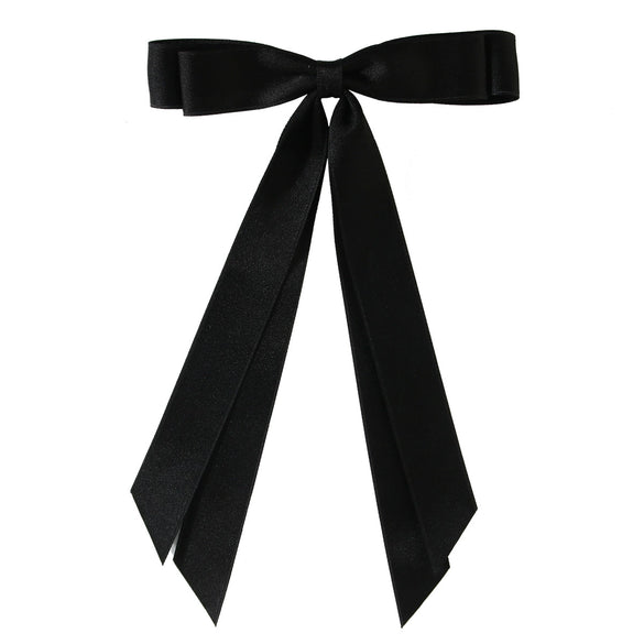Women's Handmade Cloth Sweet Bow Hairpin Spring Clip Accessories